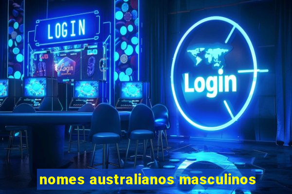 nomes australianos masculinos